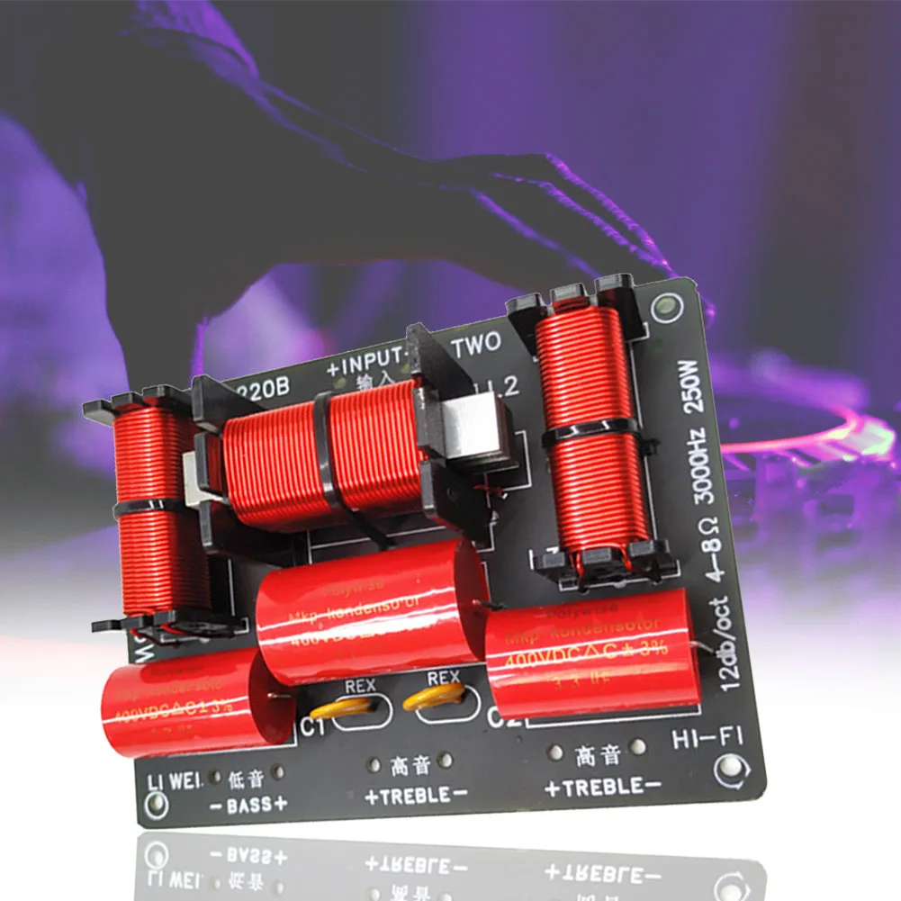 DIY динамик кроссовер делитель частоты профессиональный Прочный легко установить