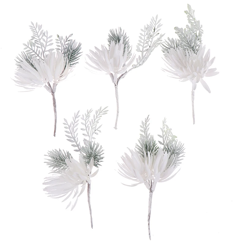 1 букет Искусственные цветы сосновая трава цветок Свадебная вечеринка украшения