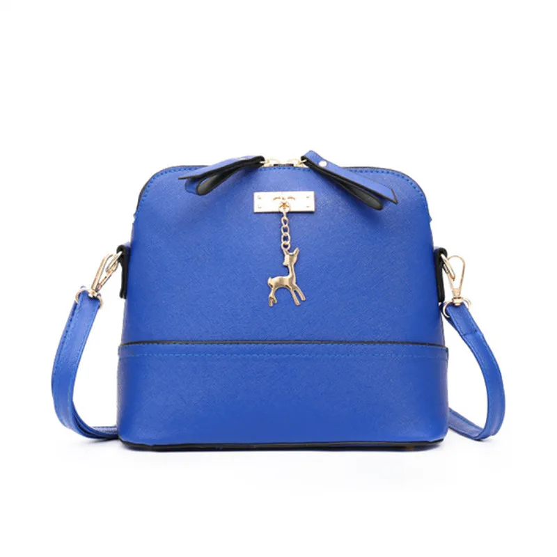 Новинка женские сумки мессенджеры винтажная Маленькая кожаная сумка ракушка