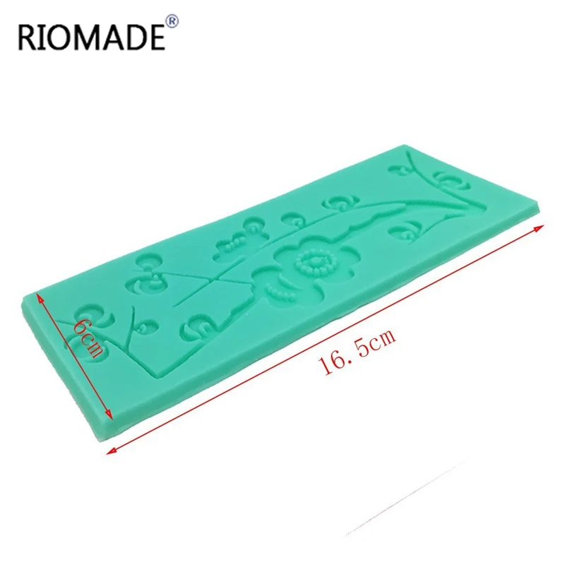 Силиконовая форма в виде листьев цветущей сливы формы персикового цветущего