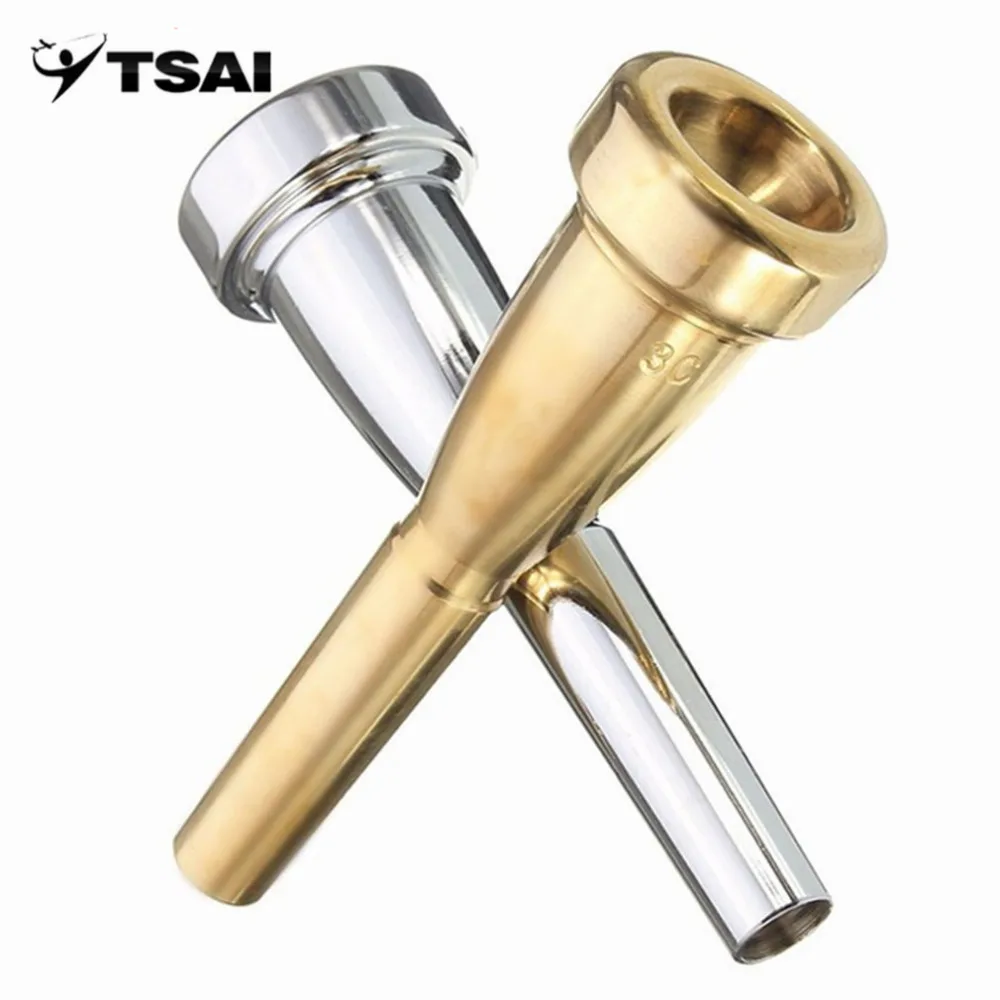 Мундштук TSAI из нержавеющей стали 3C для Yamaha металлический мундштук Баха высокое