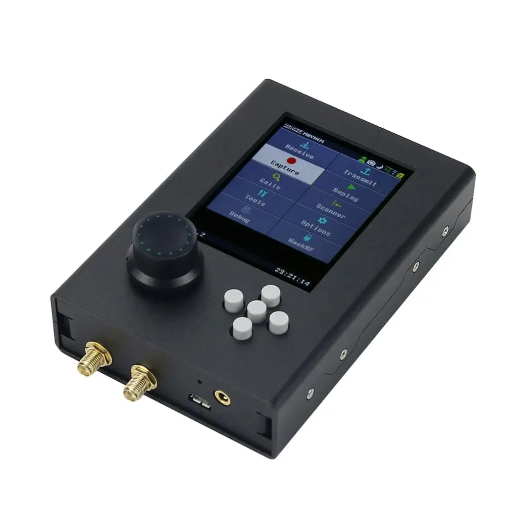 Preise Upgrade 3,2 Zoll TFT Portapack H2 HackRF Eine RTL SDR Software Definiert Radio Entwickeln Ment Board Mit Batterie Antenne Shell