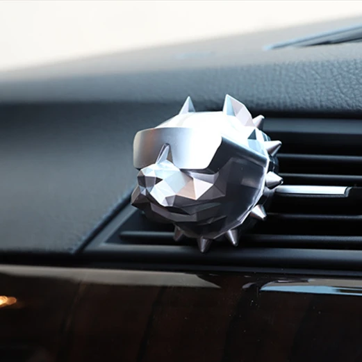 

Car Air Freshener perfume Automobile Interior Perfume Clip Fragrance Decoration Bull Dog Ornaments Car Accessories Bulldog