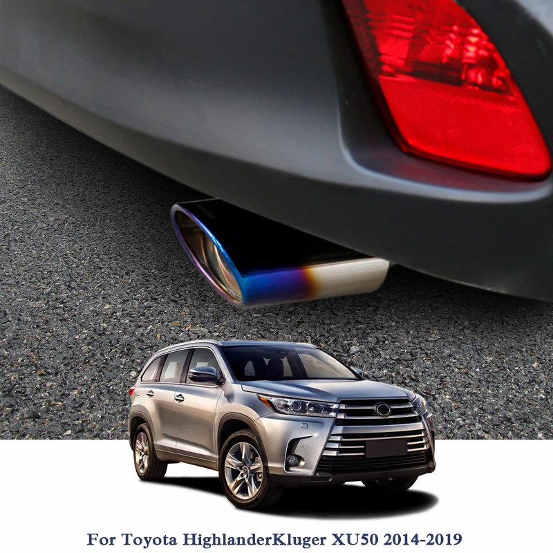 Автомобильный глушитель выхлопных газов модифицированный задний для Toyota Highlander