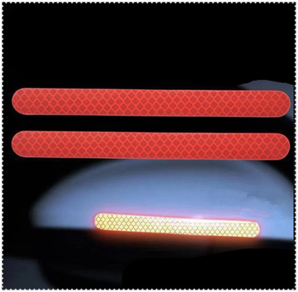 2 шт. автомобиля зеркало заднего вида светоотражающие наклейки авто аксессуары