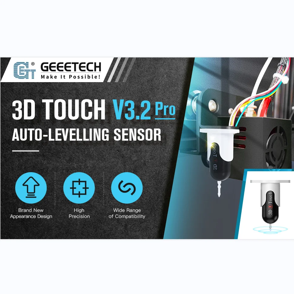 Аксессуары для 3D-принтера GEEETECH 3D сенсорный датчик V3.2 Pro автоматического