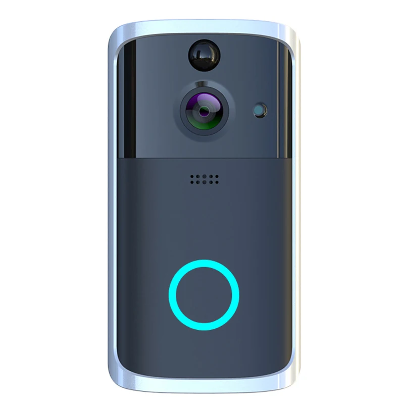 Новый беспроводной Смарт WiFi дверной звонок ИК Видео визуальная камера домофон