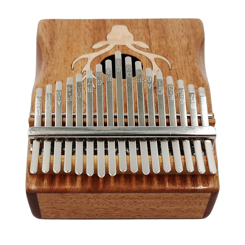 

17 Keys Kalimba Elk Thumb Piano Portable Musical Instrument Dreamy Elk Maple Type