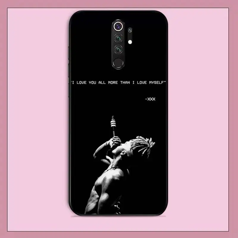 TOPLBPCS Rap Singer Xxxtentacion силиконовый черный чехол для телефона RedMi note 9 4 5 6 7 5a 8 pro max 4X 5A