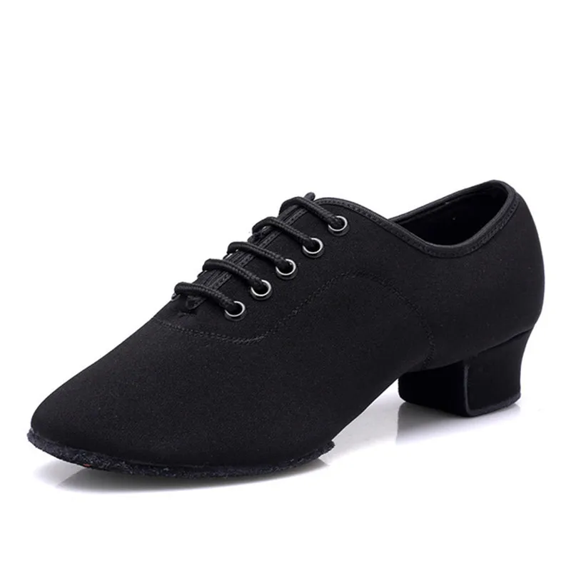 EU26-40 Low Heel Ballroom Napped Split sole Practice Dance Shoes Women's Oxford upper Modern Kids Teacher Standard | Спорт и