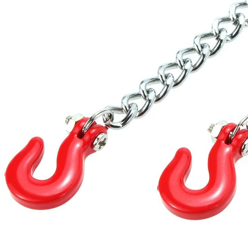 

RC Tow Hook Trailer Chain Buckle Bracket with Oil Tank Drum For RC4WD D90