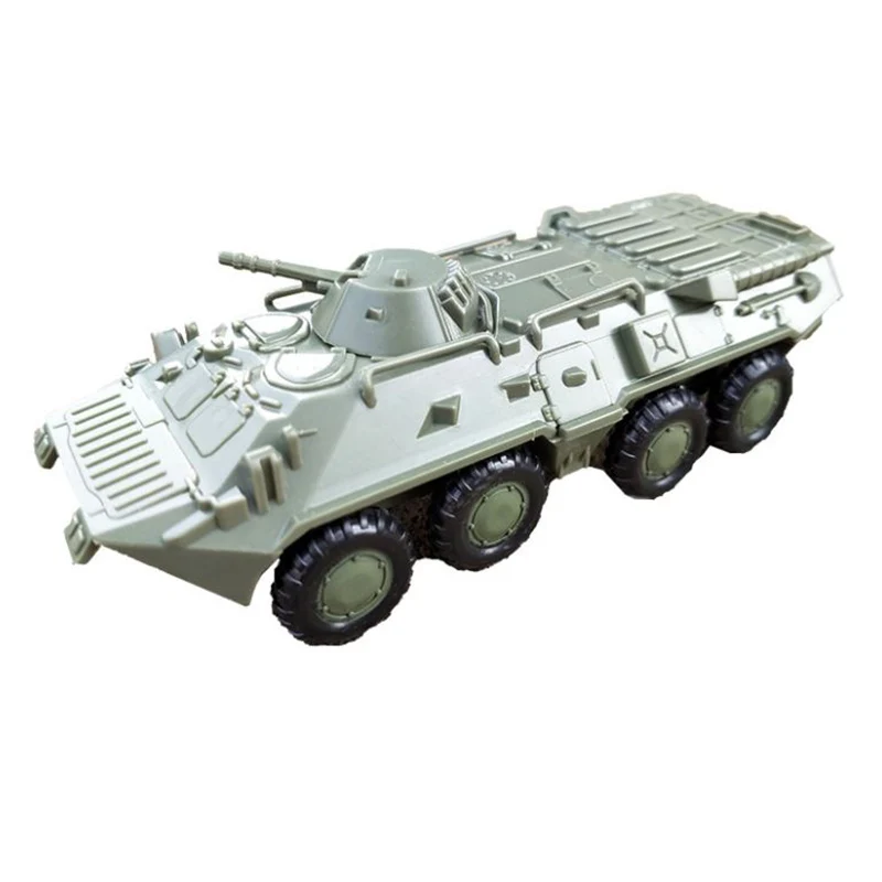 Серый 1/72 1: 72 Российская армейская S-300 ракетная система радарная машина пластиковый сборный грузовик пазл Строительный набор военный автомобиль модель игрушка подарок - Цвет: Серый