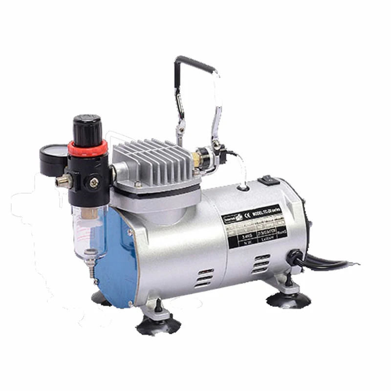 220v Ultra Quiet Oil-free Vacuum Pump Fully Enclosed Jet Pump Air Compressor Tool