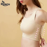 ruoru womens binders and shapers tomboy binder bra les lesbian binder trans tank top underwear chest binder