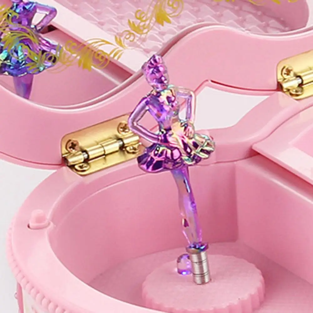 

Hot Sales Dancing Girl Music Jewelry Box with Mirror Birthday Gift Desktop Decoration