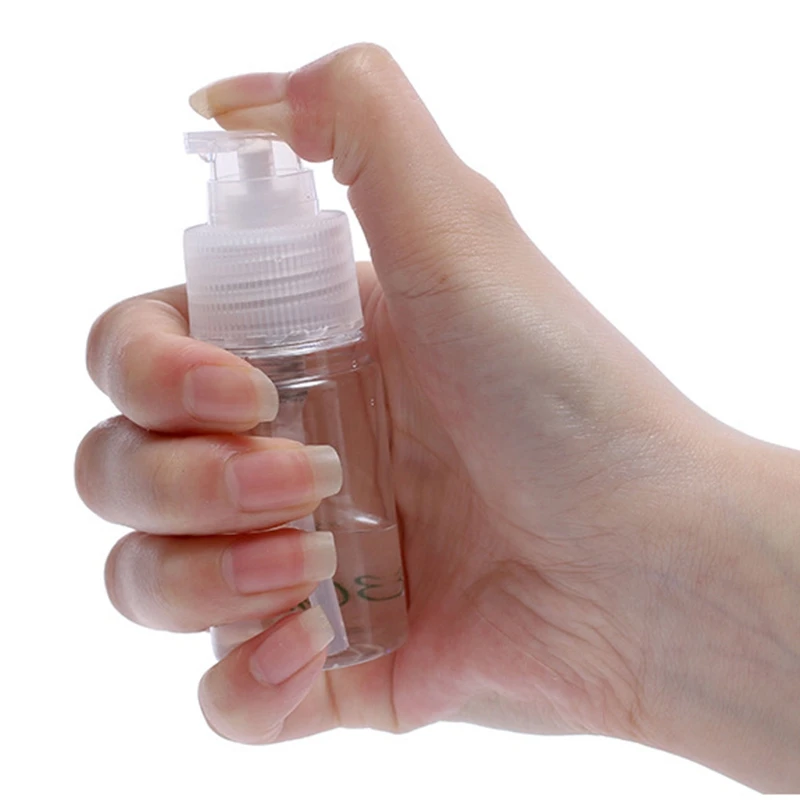 10 в 1 портативный дорожный флакон для косметических средств набор с Чехол