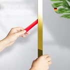 Лента декоративная самоклеящаяся золотистая, 2,44 м