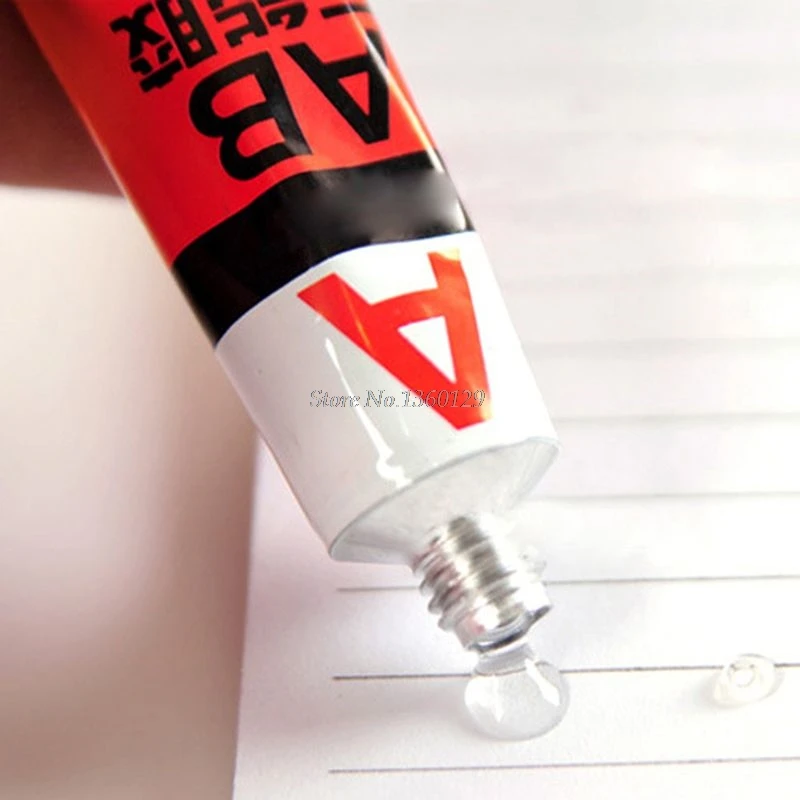 2 шт. 10 г + эпоксидная смола AB клей для пластикового стекла Металл Керамика сильный