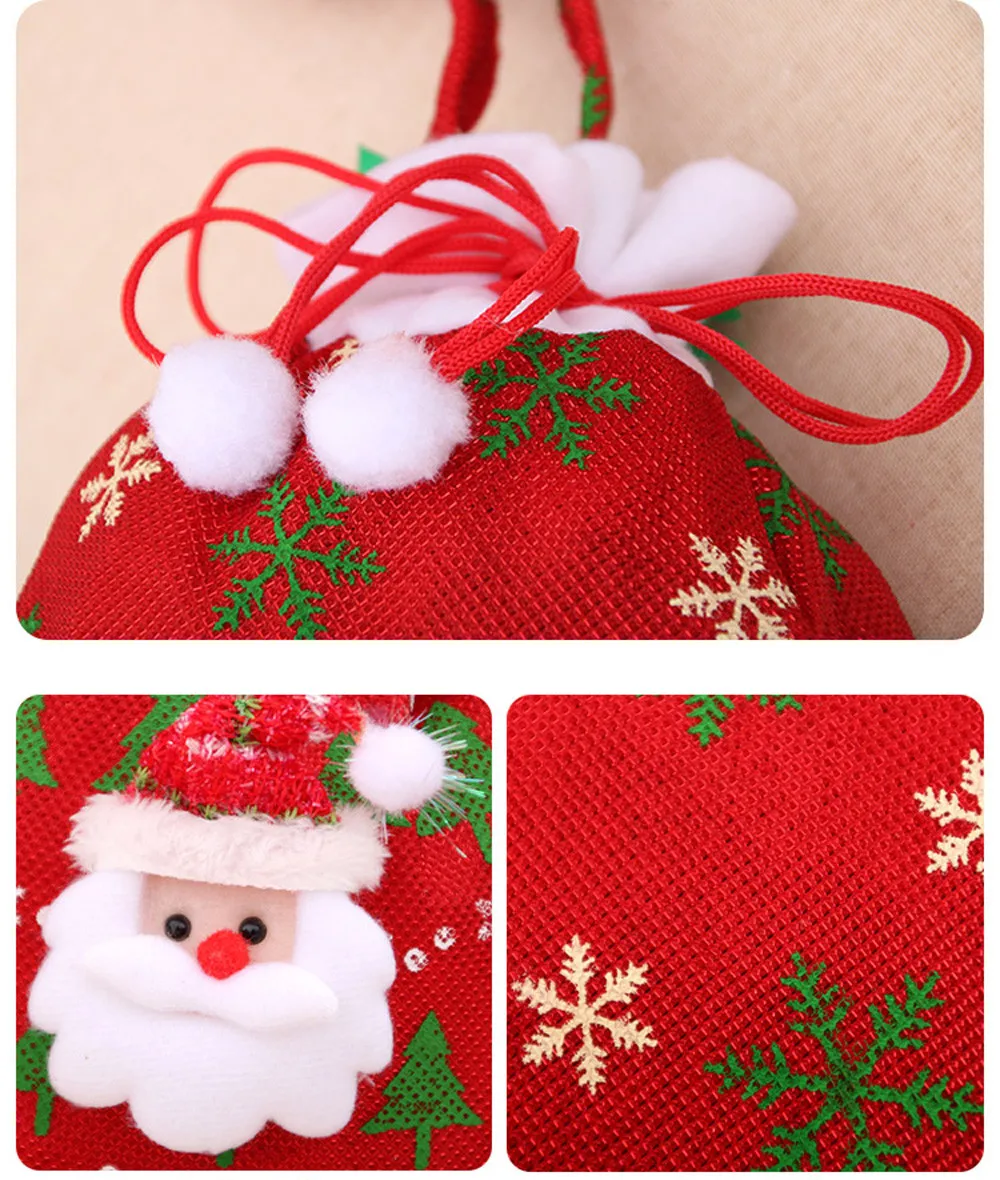 Рождественские украшения для дома Санта Клаус снеговик рождественский подарок