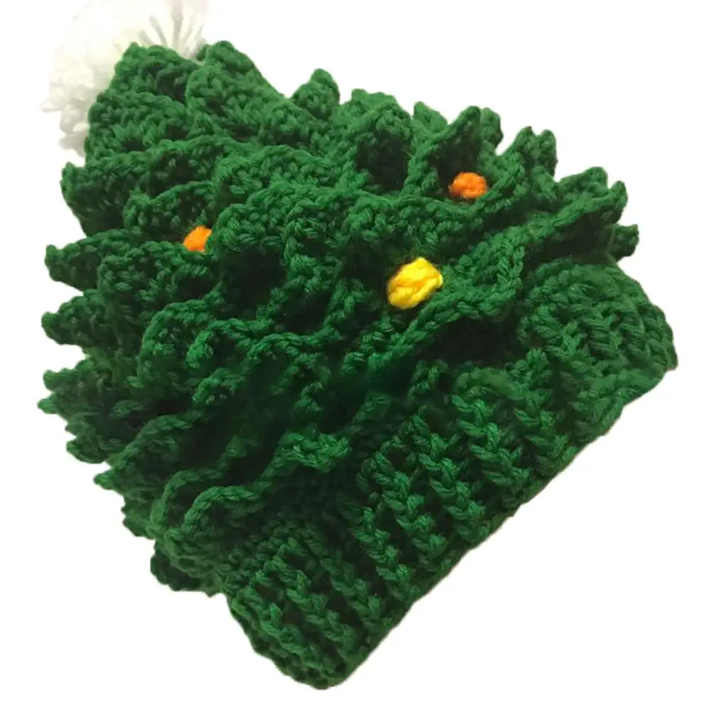 

Christmas Knitted Beanie Hat For Kids Christmas Tree Hat For Festive Party Dress Up Celebrations Winter Party Christmas Gifts