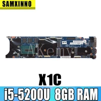 akemy x1c motherboard for lenovo thinkpad x1 x1c carbon laptop mainboard with i5 5200u cpu 8gb ram x1c mainboard x1c motherboard