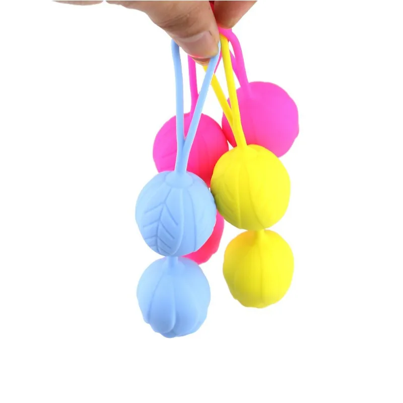 Шарики для мышц Кегеля силиконовые шарики укрепления вагинальные Geisha balls