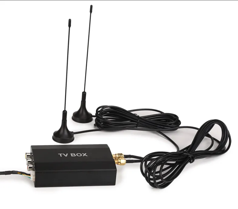 DVB T/ISDB T цифровой ТВ Box тюнер ресивер для автомобиля Мультимедиа Стерео Радио