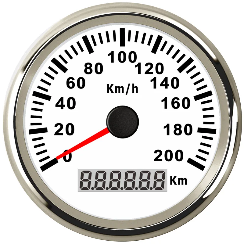 200KMH Водонепроницаемый лодка автомобиля gps Скорость ometer 120 км/ч 200 км/ч Скорость манометр для автомобилей Грузовик Лодка 12V 24V с Подсветка - Цвет: 200KMH