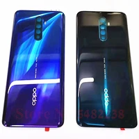 100 original back glass battery cover for oppo reno ace rear back housing door case with logo