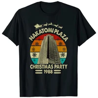 funny nakatomi plaza christmas party 1988 xmas holiday t shirt graphic tee for kids and adults