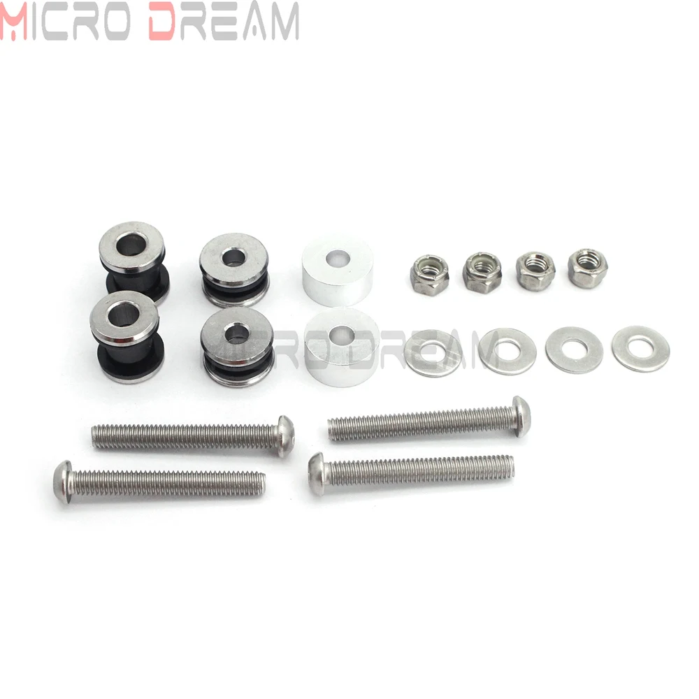 Мотоцикл спинки Sissy бар винты Съемная док-Аппаратный комплект для Harley Softail 1984-1999