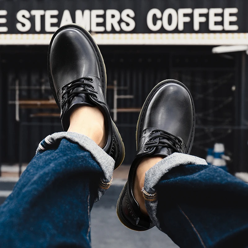 

Sports Casual Shoes Sapato Masculino Casual Men Sport Shoes Men's Leather Shoe Man Fashion Mens Sneakers 2020 Hot Sale