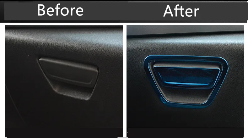 Чехол из нержавеющей стали с ручкой для Ford Kuga 2013 14 15 16 17 AAA119