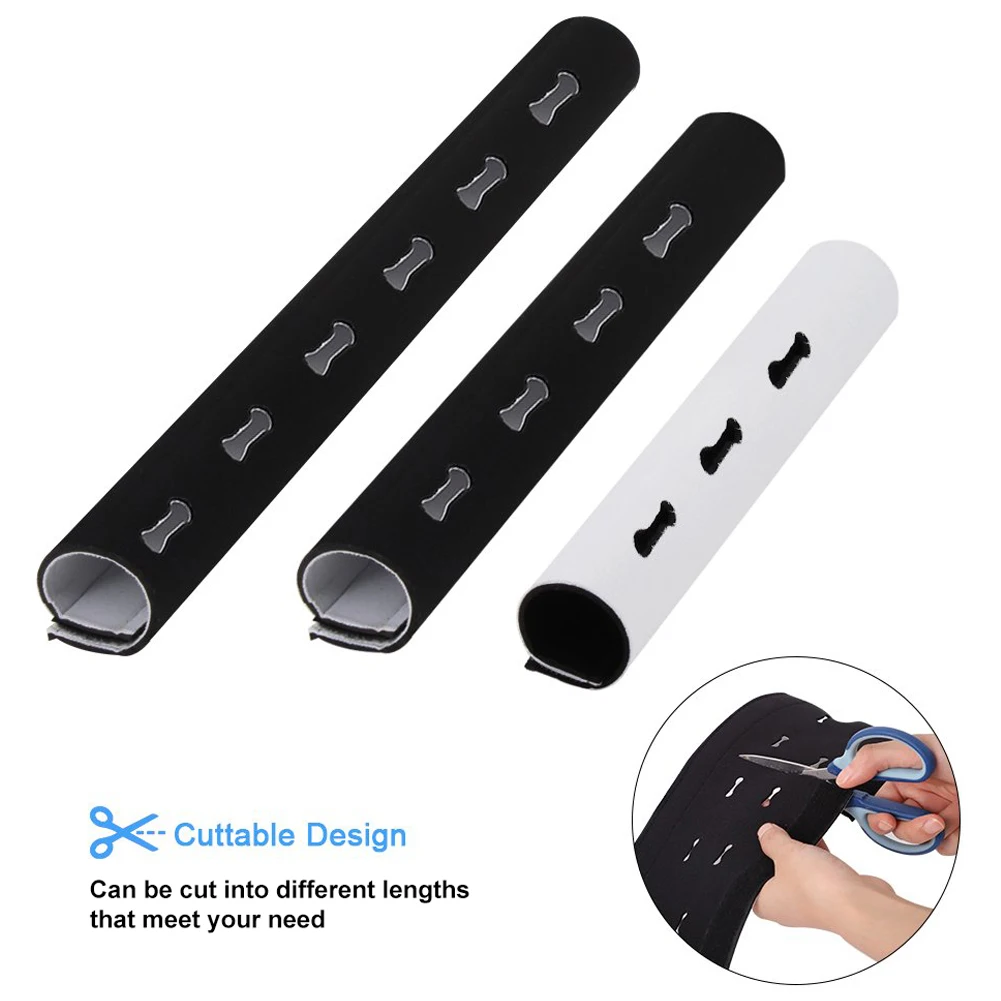 

Home Office Cable Protective Cover Water Material Wire Sleeve Cutout Computer Wire Insulated Wire Management Protective Cover