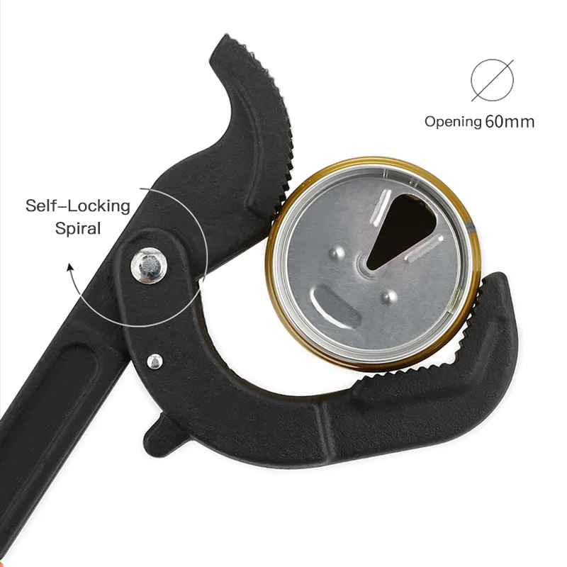airaj multifunctional movable opening universal wrench tool set pipe pliers universal quick movable mouth bathroom wrench free global shipping