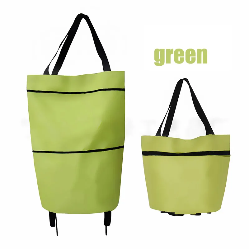 Shopping Folding Tug Bag Portable Multi-function Large Capacity Oxford Tote Cart J9 | Багаж и сумки