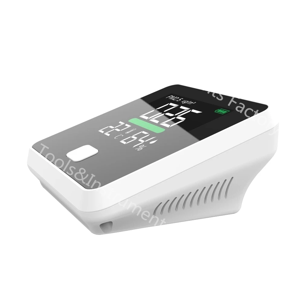 PM2.5 Измеритель температуры и влажности газовый монитор детектор качества пыли
