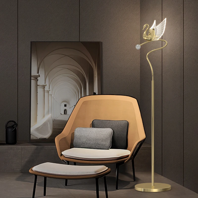 Роскошная Напольная Лампа в скандинавском стиле декоративный светильник для