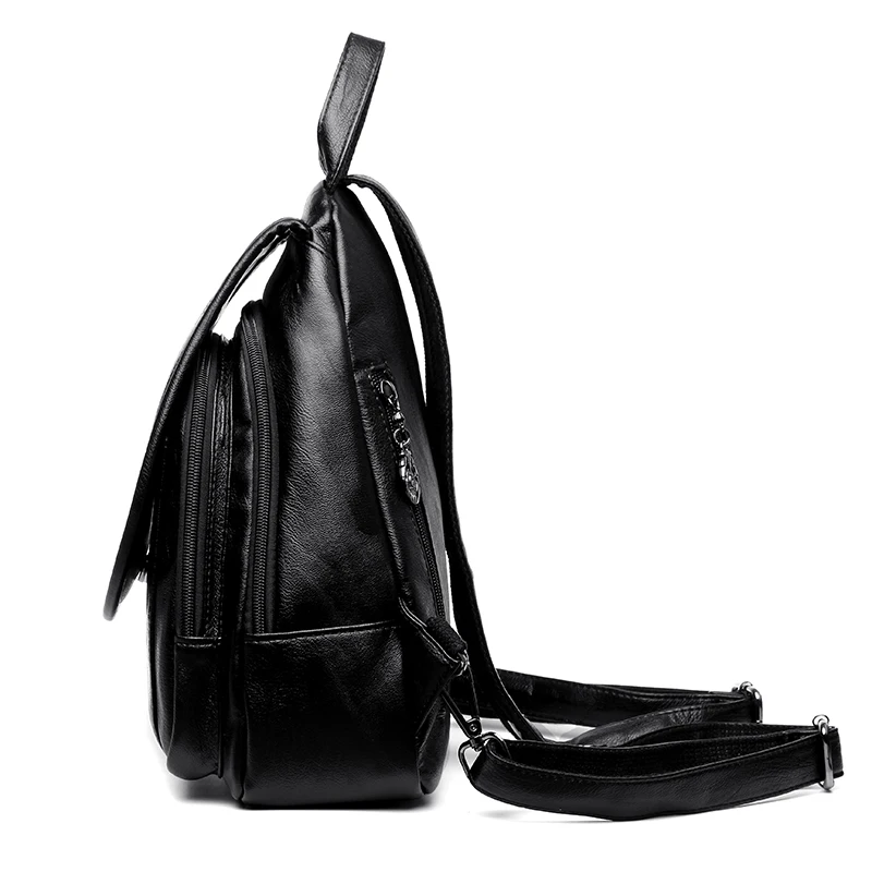 Женский кожаный рюкзак Bapack винтажный высокого качества для девочек Mochilas