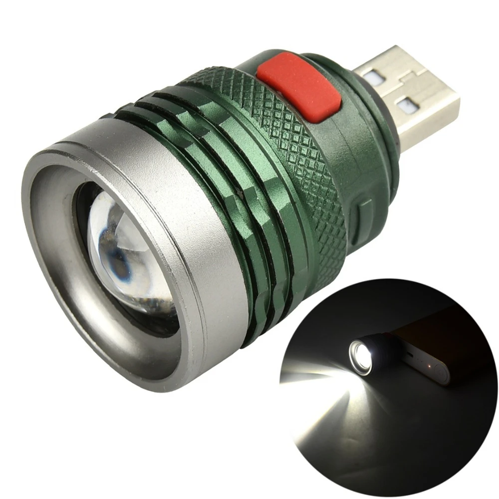 Портативный светодиодный мини USB фонарик для компьютера лампа чтения с 3 режимами