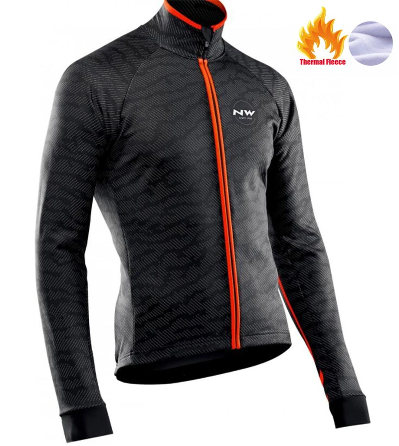 Pic Color Northwave зимний комплект из теплого флиса, одежда для велоспорта, NW, мужской костюм из Джерси, спортивный костюм для езды на велосипеде, MTB, одежда, комбинезон, теплые комплекты - Цвет: Pic Color