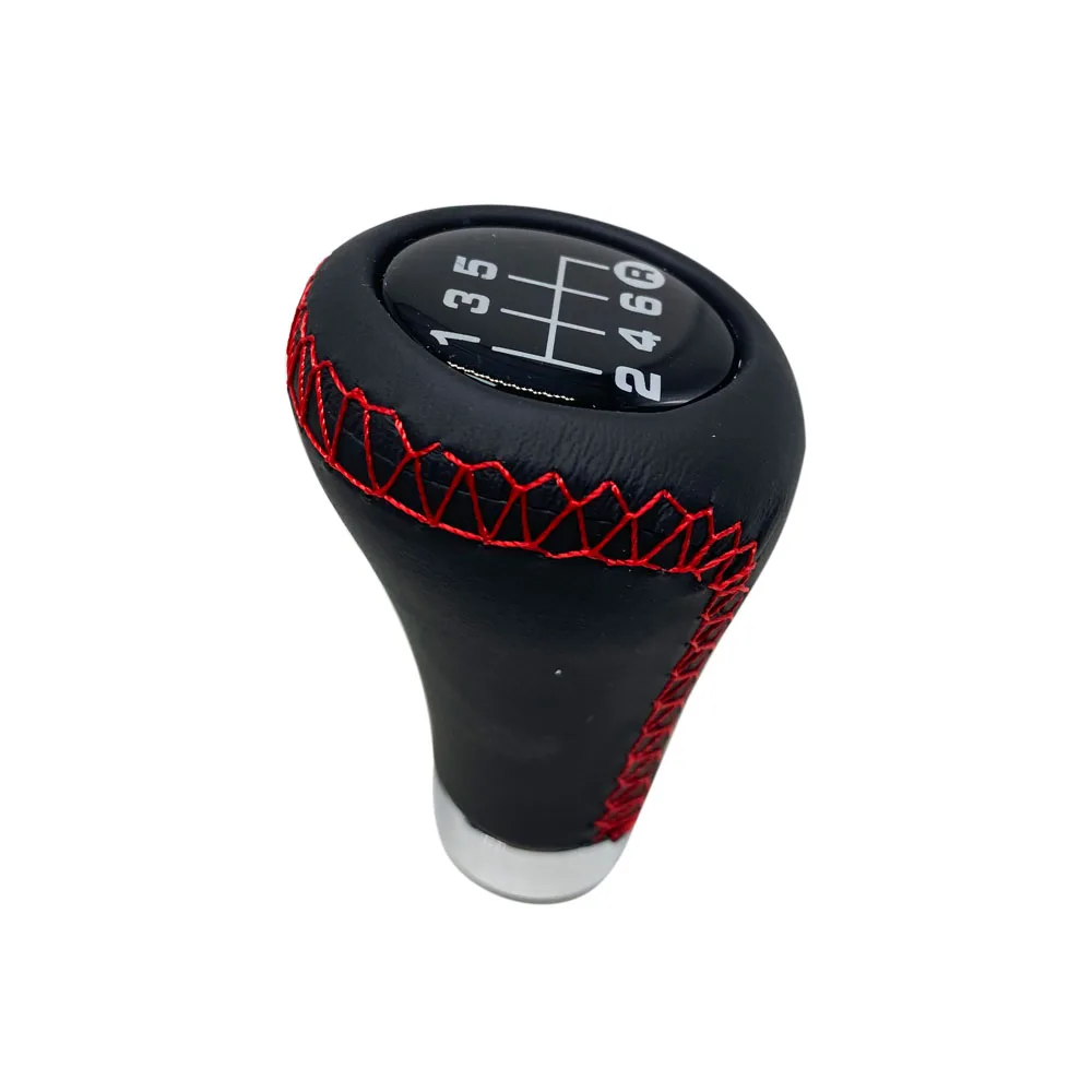 Универсальная ручка переключения передач для автомобиля кожаный рычаг с