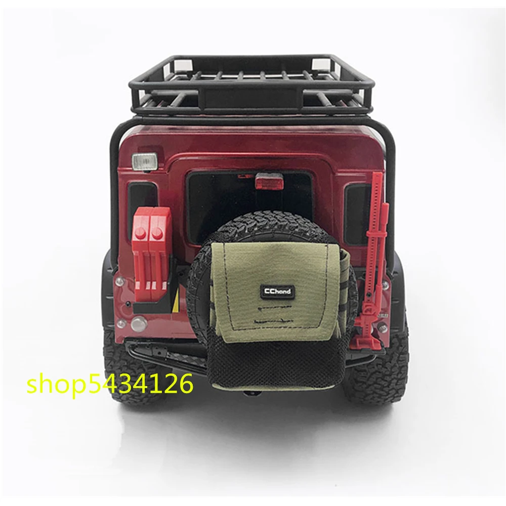 

Canvas Bag Spare Tires Accessories For 1/10 Rc Car MST Jimny Traxxass Trx4 Bronco 4WD D90 110 Tamiya cc01 Rc Buggy Diy Parts