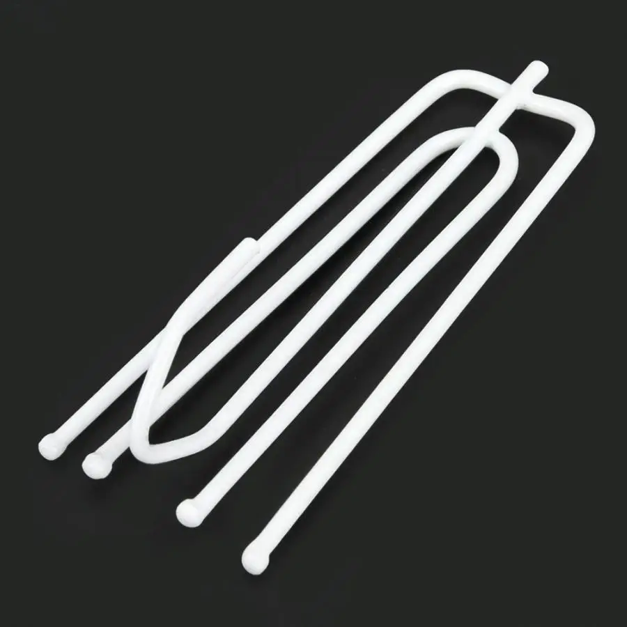 Стержень Шторы 150 шт./кор. окна 4 зубца крючки станок и Один кольцо для крючков