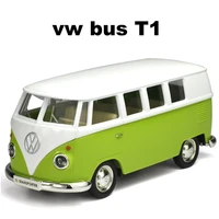 136 vw bus t1 alloy pull back vehicle model diecast model car for boy toy collection friend children gift
