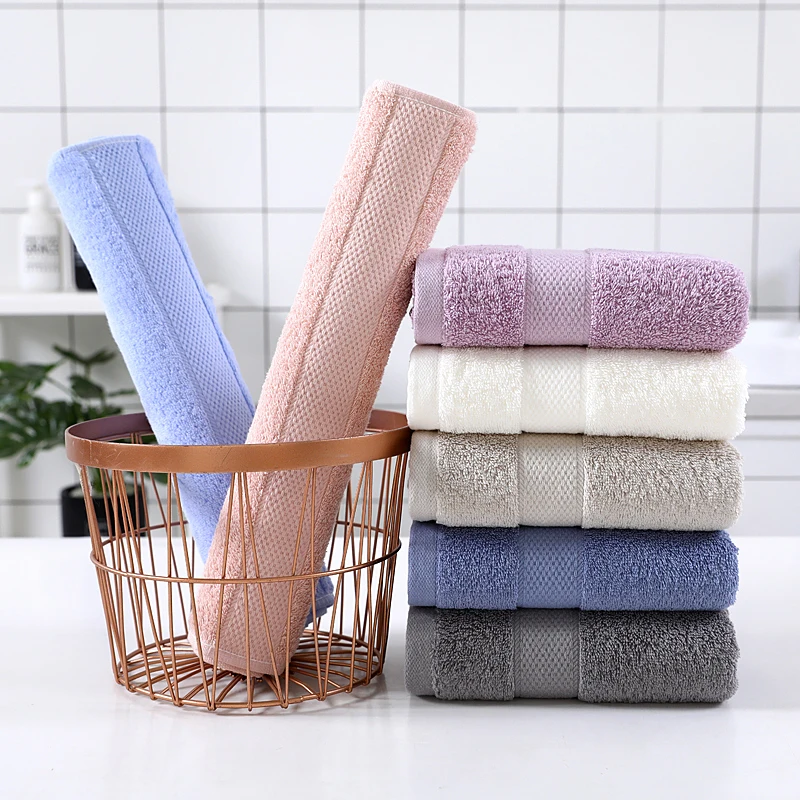 

5 pcs 34x74cm Towels Washcloth Random Color Bath Towel Luxury Spa Turkish Towel 100% Cotton Different Style Bathroom Hand Towels