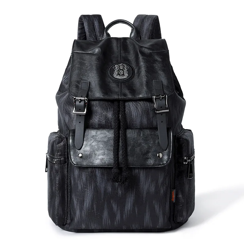 Мужской повседневный рюкзак стильный в Корейском стиле модный уличный