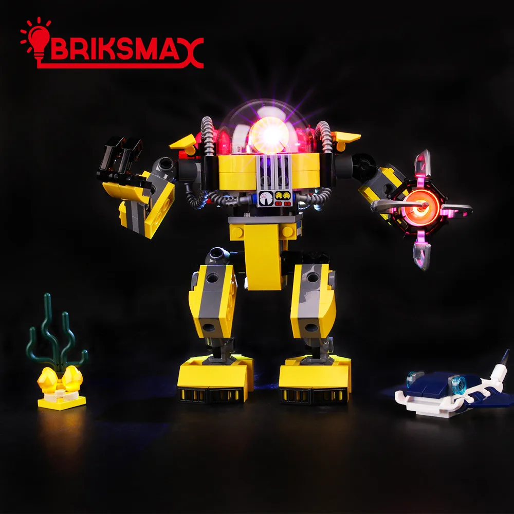

BriksMax Led Light Up Kit For 31090 Underwater Robot