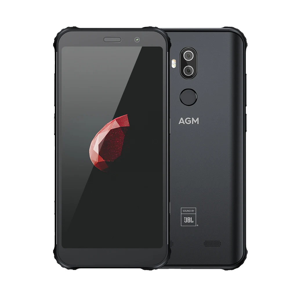8GB 128GB AGM X3 прочный 8/6GB+ 256/128/64GB Водонепроницаемый 5,99 дюймовый Snapdragon 845 8-ядерный мобильный телефон Android 8,1 24MP 4100mAh 4G смартфон - Цвет: 8GB 128GB