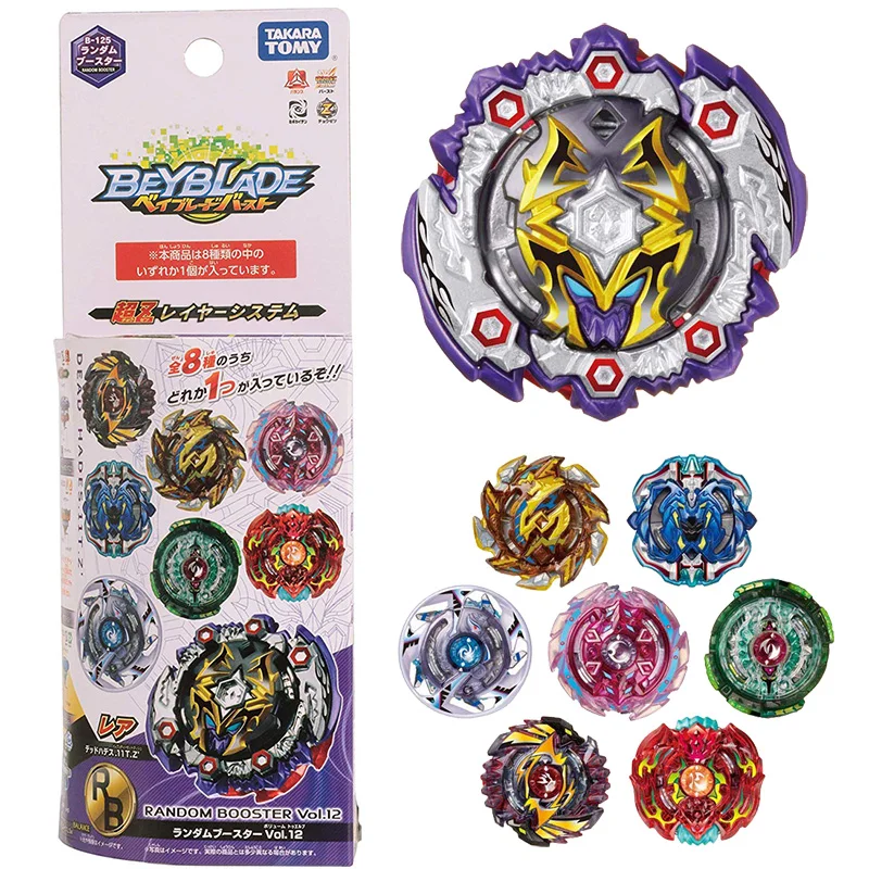 Takara Tomy оригинальный Toupie Beyblade B 125 случайный 1 шт. V.12 1bayblade взрыв игрушка Лидер